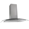 Coifa Parede CVC Slim Fogatti Vidro Curvo Inox 75cm 220V