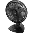 Ventilador de Mesa Cadence VTR410 Refresh Turbo Pro 6 Pás 3 Velocidades Preto 220V