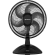 Ventilador de Mesa Cadence VTR410 Refresh Turbo Pro 6 Pás 3 Velocidades Preto 220V